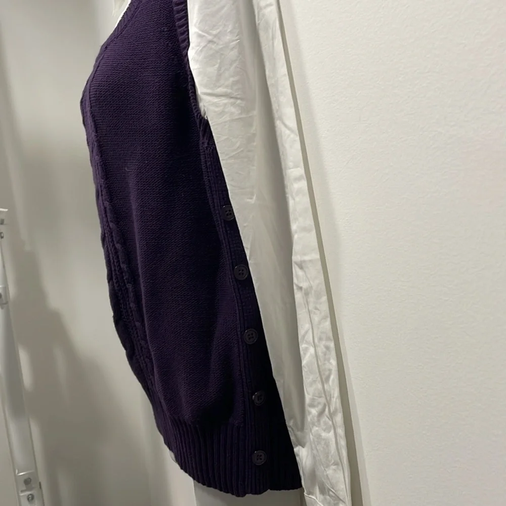 NWT Apt 9 white shirt with attached sweater vest - Picture 2 of 4